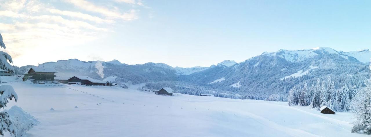 Haus Kipfen Apartment Sibratsgfall ภายนอก รูปภาพ